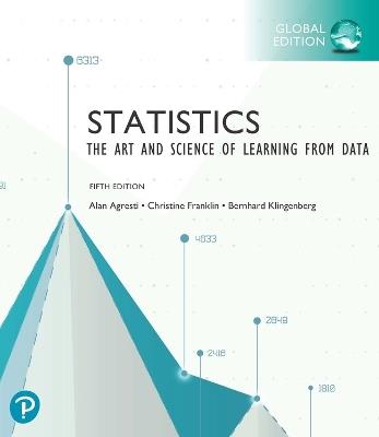 Statistics: The Art and Science of Learning from Data, Global Edition - Alan Agresti,Christine Franklin,Bernhard Klingenberg - cover