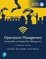 Operations Management: Sustainability and Supply Chain Management, Global Edition - Jay Heizer,Barry Render,Chuck Munson - cover