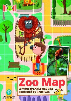 Bug Club Reading Corner: Age 5-7: Zoo Map - Sheila Bird - cover
