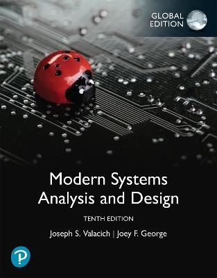Modern Systems Analysis and Design, Global Edition - Joseph Valacich,Joey George - cover