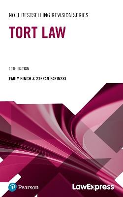 Law Express: Tort Law - Stefan Fafinski,Emily Finch - cover