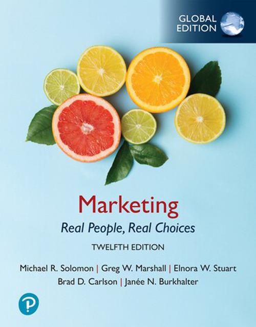 Marketing. Real people, real choices. Global edition - Michael R. Solomon,Greg W. Marshall,Elnora W. Stuart - copertina