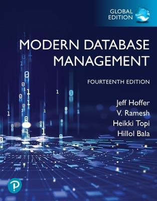 Modern Database Management, Global Edition (Book) - Jeff Hoffer,Ramesh Venkataraman,Heikki Topi - cover