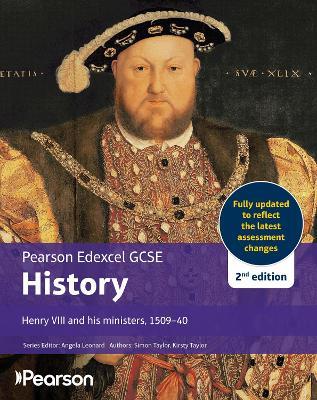 Edexcel GCSE (9-1) History Henry VIII and his ministers, 1509-1540 2nd edition - Simon Taylor - cover