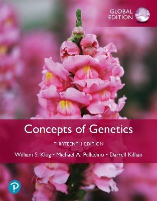 Concepts of Genetics, Global Edition - William Klug,Michael Palladino,Darrell Killian - cover