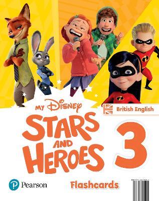 My Disney Stars and Heroes British Edition Level 3 Flashcards - cover