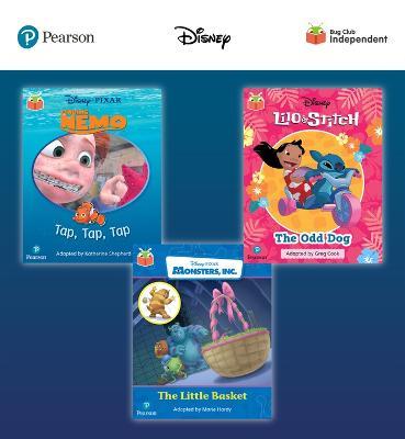 Pearson Bug Club Disney Reception Pack D, including decodable phonics readers for phases 2 to 4: Finding Nemo: Tap, Tap, Tap!, Lilo and Stitch: The Odd Dog, Monsters, Inc: The Little Basket - Marie Hardy - cover