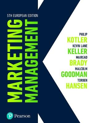 Marketing Management - Philip Kotler,Kevin Keller,Mairead Brady - cover