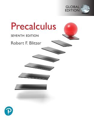 Precalculus, Global Edition - Robert Blitzer - cover