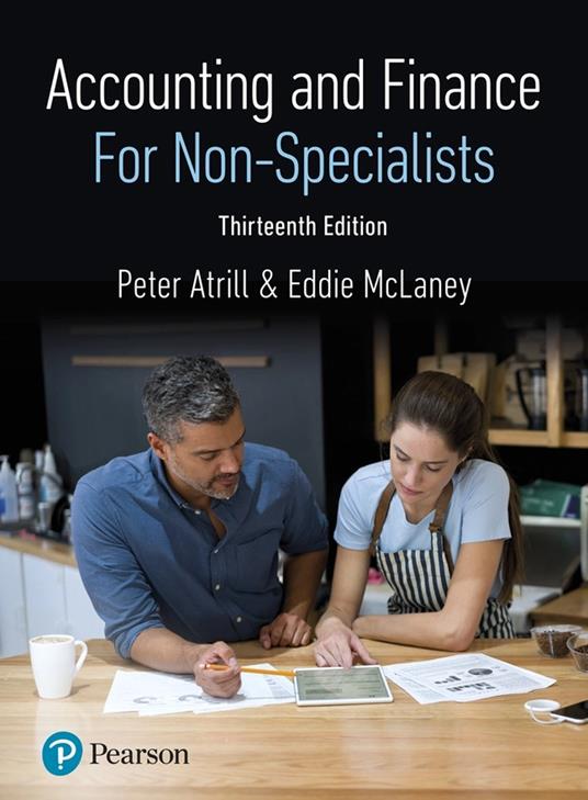 Accounting and finance for non-specialists - Peter Atrill - copertina