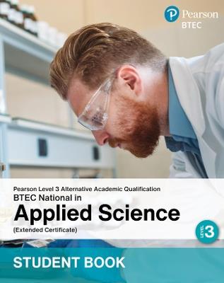 L3 AAQ BTEC National 2025 Applied Science Ext Cert Student Book (Print) - cover