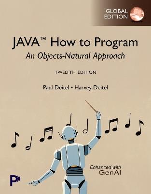 Java How to Program: An Objects-Natural Approach, Global Edition - Paul Deitel,Harvey Deitel & Associates - cover