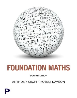 Foundation Maths - Anthony Croft,Robert Davison - cover