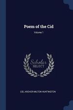 Poem of the Cid; Volume 1