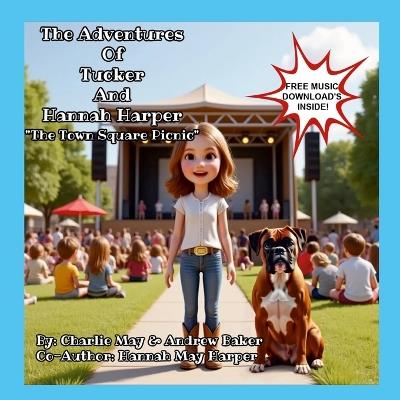 The Adventures Of Tucker And Hannah Harper "The Town Square Picnic" - Charlie May,Andrew Baker,Hannah May Harper - cover