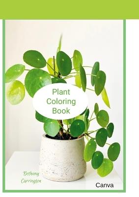 Plant Coloring Book - Bethany Carrington - cover