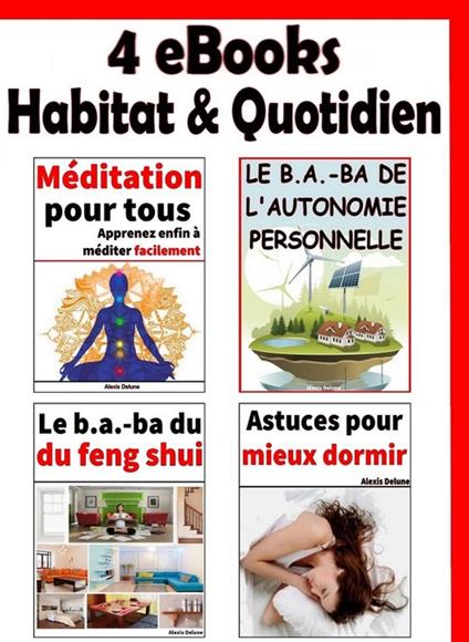 4 guides Habitat & Quotidien