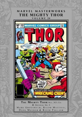 Marvel Masterworks: The Mighty Thor Vol. 20 - Mark Gruenwald,Ralph Macchio - cover
