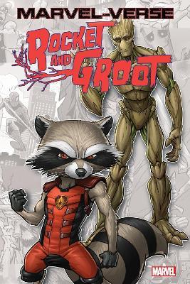 Marvel-Verse: Rocket & Groot - Skottie Young,Jeff Loveness,Jeff Parker - cover