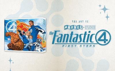 Marvel Studios' The Fantastic Four: First Steps - The Art Of The Movie Deluxe Edition Slipcase - Marvel Studios - cover