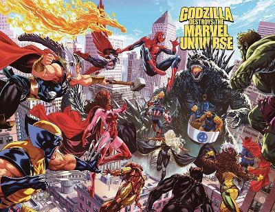 Godzilla Destroys the Marvel Universe - Gerry Duggan - cover