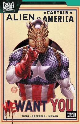 Alien vs. Captain America - Frank Tieri - cover