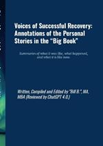 Voices of Successful Recovery: Annotations of the Personal Stories in the 