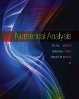 Numerical Analysis - Richard Burden,Annette Burden,J. Faires - cover