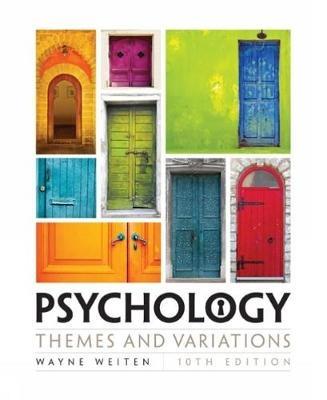 Psychology: Themes and Variations - Wayne Weiten - cover