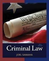 Criminal Law - Joel Samaha - cover