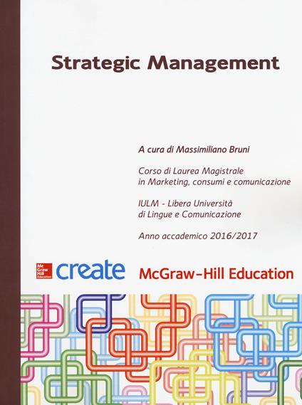 Strategic management - copertina