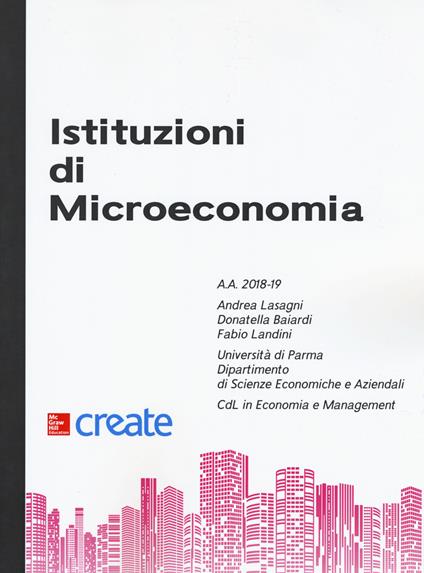 Istituzioni di microeconomia - copertina