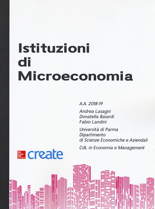Istituzioni di microeconomia - copertina