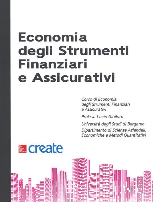 Economia degli strumenti finanziari e assicurativi - copertina