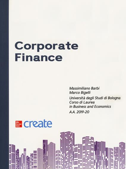 Corporate finance - copertina