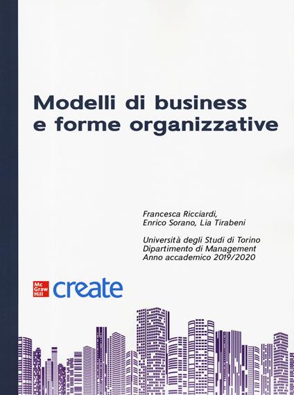 Modelli di business e forme organizzative - copertina