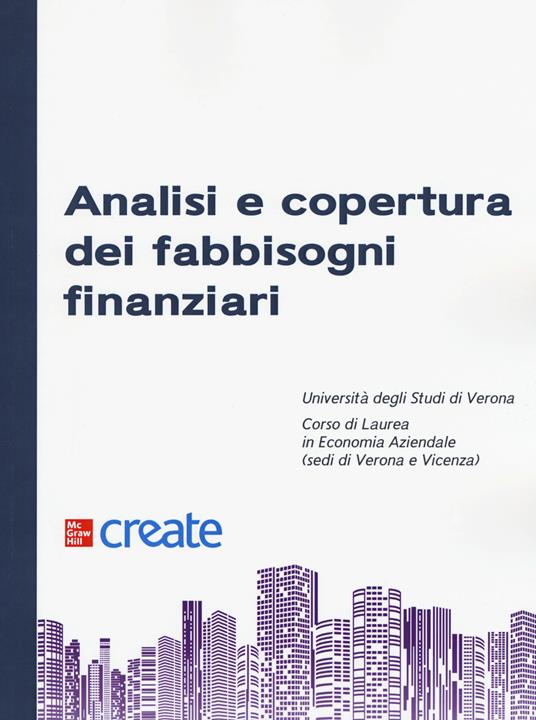 Analisi e copertura dei fabbisogni finanziari - copertina