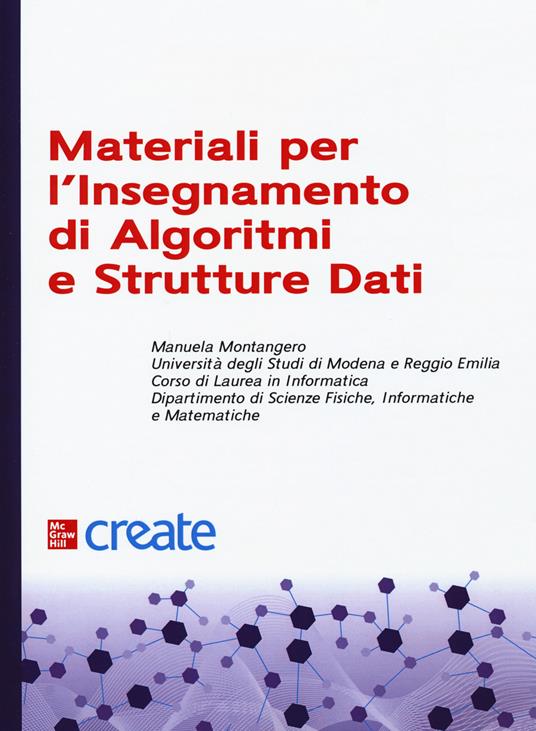 Materiali per l'insegnamento di algoritmi e strutture dati - copertina