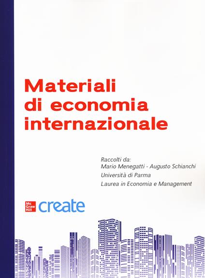 Materiali di economia internazionale - copertina