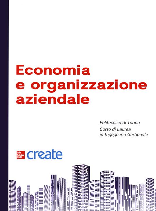 Economia e organizzazione aziendale - copertina