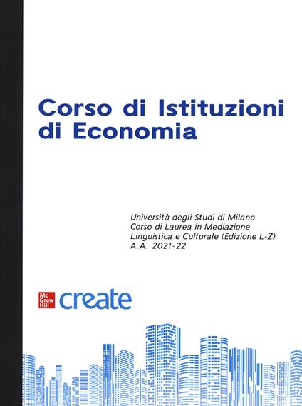 Corso di istituzioni di economia - copertina