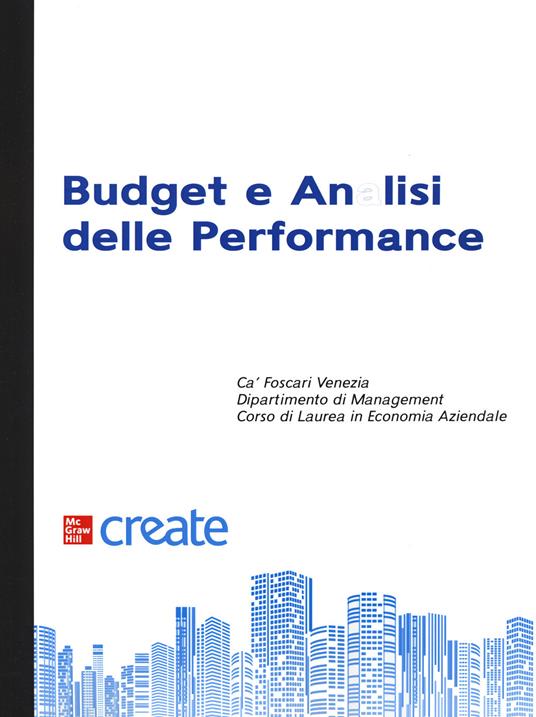 Budget e analisi delle performance - copertina