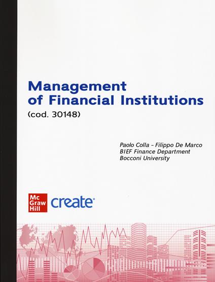 Management of financial institutions - copertina