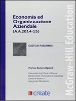 Economia e organizzazione aziendale. Università di Parma (a.a. 2014-15)