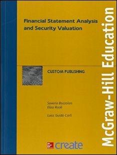 Financial statement analysis and security valuation - copertina