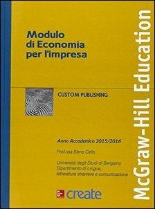 Modulo di economia per l'impresa - copertina