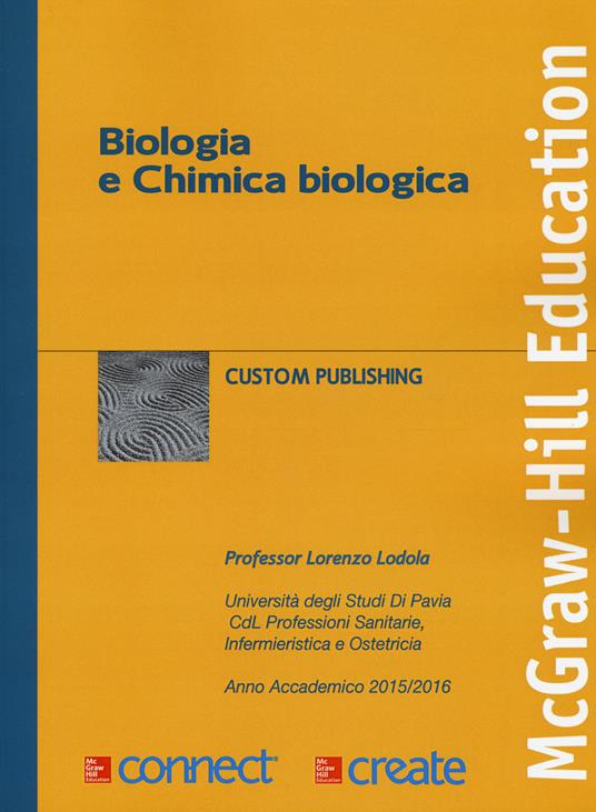 Biologia e chimica biologica. Con aggiornamento online - copertina
