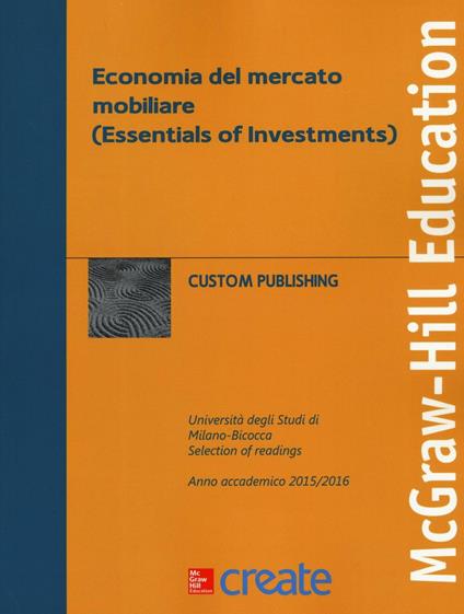 Economia del mercato mobiliare (Essentials of Investments) - copertina