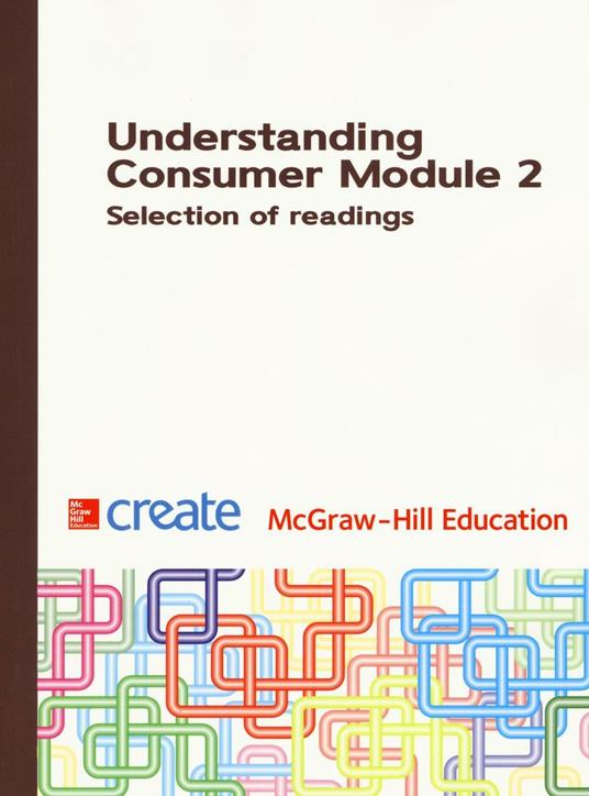 Understanding consumer. Module 2. Selection of readings - copertina