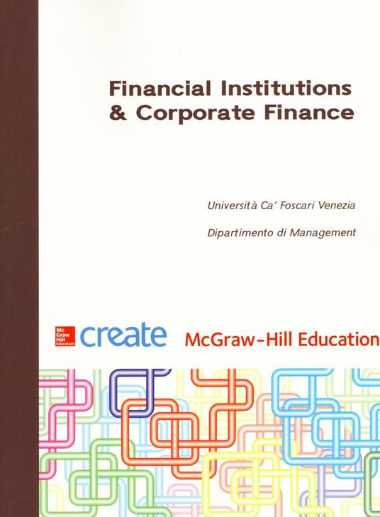 Financial institutions & corporate finance - copertina